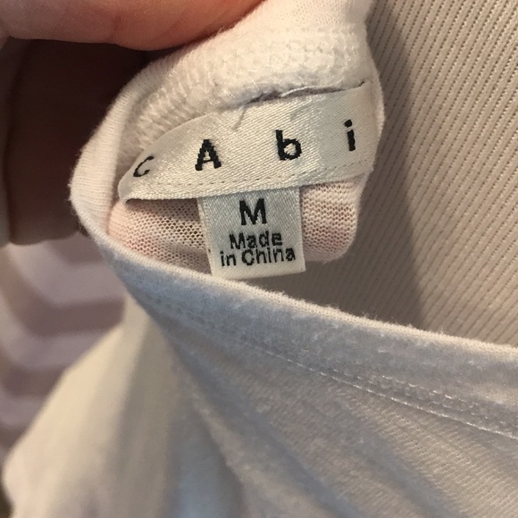 CAbi white tank top Med - Picture 4 of 6